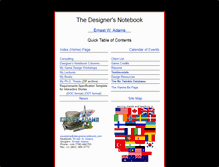 Tablet Screenshot of designersnotebook.com